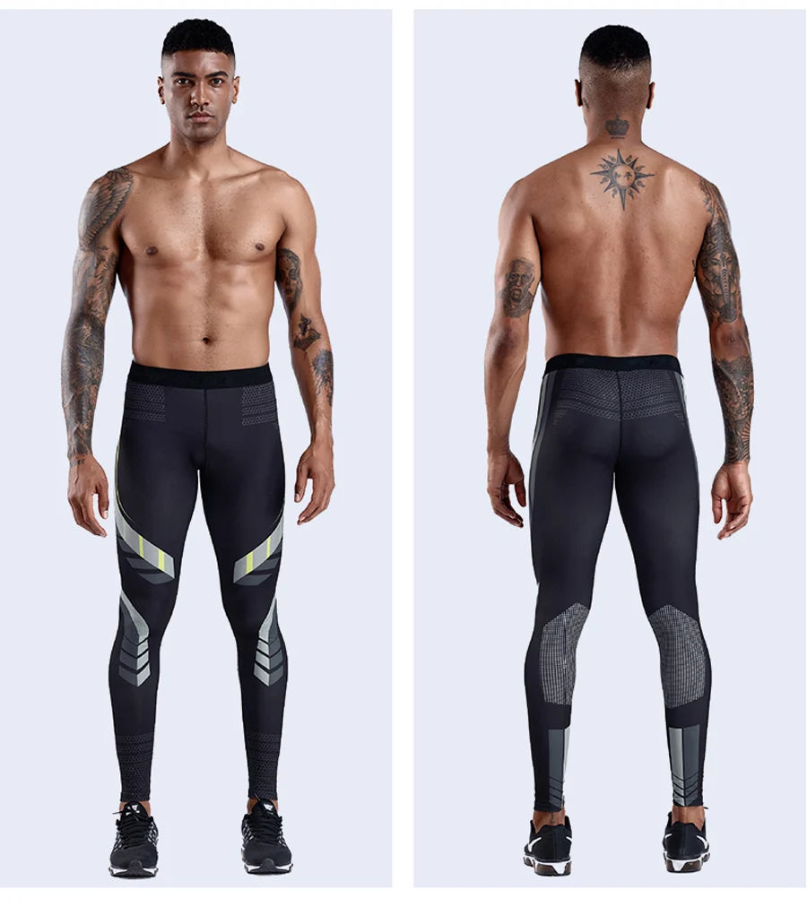 Men's Quick-Dry Compression Tracksuit – Fitness, Running, MMA Training Set