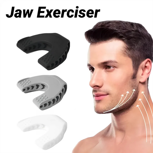 Facial Jaw Exerciser For Men & Women Face Muscle Trainin Resistance Levels Double Chin Reducer